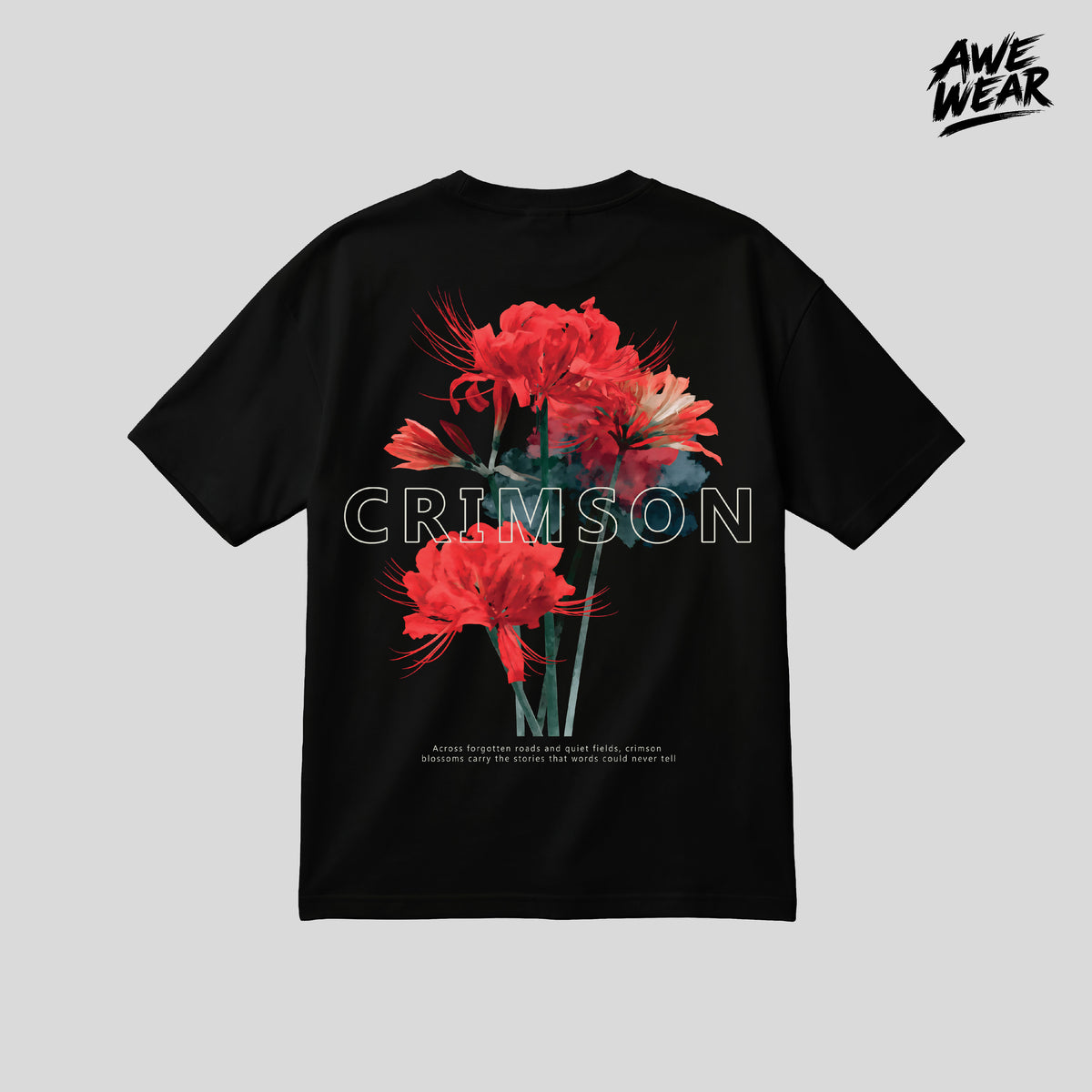 CRIMSON - Nature-Inspired - Premium or Pro Club T-shirt