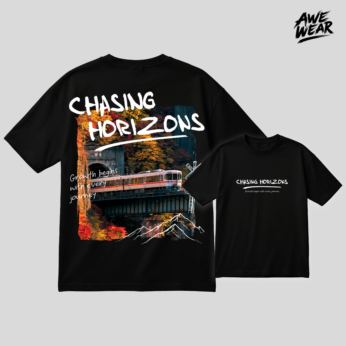 CHASING HORIZONS - Photography-Inspired - Premium or Pro Club T-shirt